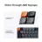 Клавиатура Keychron K1 Version6 QMK (K1X-H1), ультратонкая, 80% раскладка TKL, RGB-подсветка, прозрачные колпачки клавиш, низкопрофильные механические переключатели Keychron красного цвета, горячая замена, Bluetooth, USB Type-C, геймерская.