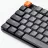 Клавиатура Keychron K1 Version6 QMK (K1X-H1), ультратонкая, 80% раскладка TKL, RGB-подсветка, прозрачные колпачки клавиш, низкопрофильные механические переключатели Keychron красного цвета, горячая замена, Bluetooth, USB Type-C, геймерская.
