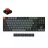 Клавиатура Keychron K1 Version6 QMK (K1X-H1), ультратонкая, 80% раскладка TKL, RGB-подсветка, прозрачные колпачки клавиш, низкопрофильные механические переключатели Keychron красного цвета, горячая замена, Bluetooth, USB Type-C, геймерская.