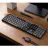 Keyboard Keychron K5 Version2 QMK Wireless Custom Mechanical Keyboard (K5X-H1), Ultra-slim, Full Size layout, RGB Backlight, Shine-Through Keycaps, Keychron Low-Profile Mechanical Red Switch, Hot-Swap, Bluetooth, USB Type-C, gamer (tastatura/клавиатура)