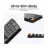 Keyboard Keychron K5 Version2 QMK Wireless Custom Mechanical Keyboard (K5X-H1), Ultra-slim, Full Size layout, RGB Backlight, Shine-Through Keycaps, Keychron Low-Profile Mechanical Red Switch, Hot-Swap, Bluetooth, USB Type-C, gamer (tastatura/клавиатура)