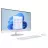 PC All-in-One HP All-in-One PC - 23.8” HP AiO 24-cr2034ci 23.8” FHD IPS AG, Intel Core Ultra 7 255U, 1x16Gb DDR5, 512GB M.2 PCIe NVMe SSD, Intel Integrated Graphics, CR, FHD IR Cam, WiFi6 + BT5.2, HDMI, LAN, Wireless KB+MS 510SP, FreeDos, Shell White.