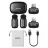 Микрофон Wireless Boya Microphone Wireless Boya Mini 2-01 Ultracompact (2 TX+ 2RX USB-C plug+ Lightning Plug + Charging case), Black