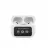 Casti fara fir GEMBIRD Gembird Bluetooth TWS in-ears with LCD display and Active Noise Cancelling, up to 2 hours of listening time (ANC enabled), LED status indicator, White