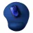 Mouse Pad TRUST Big Foot Mouse Pad - S size, Ergonomic mouse pad with gel filled wrist rest, 205x236mm, Blue