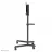 Suport TV de podea Neomounts TV Floor stand with caster wheels for 37-70” - Neomounts, Mobile, max 70 kg, VESA 200x200-600x400, 90° rotatable, incl. cam/hardware shelf, black