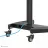 Suport TV de podea Neomounts TV Floor stand with caster wheels for 37-70” - Neomounts, Mobile, max 50 kg, VESA 200x200-600x400, 90° rotatable, h 130-162 cm, incl. cam/hardware shelf, black