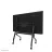 Suport TV de podea Neomounts TV Floor stand with caster wheels for 55-86” - Neomounts, Mobile, max 76 kg, VESA 100x100-900x600, manual h 106-136 cm, incl. hardware shelf, lockable (excl. lock), Rapid Install-model, black