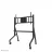 Подставка для ТВ напольная Neomounts Heavy duty TV Floor stand with caster wheels for 65-115” - Neomounts, Mobile, max 125 kg, VESA 100x100-1100x600, manual h 129-139 cm, incl. hardware shelf, lockable (excl. lock), Rapid Install-model, black