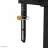 Подставка для ТВ напольная Neomounts Heavy duty motorised TV Floor stand with caster wheels for 55-100” - Neomounts, Mobile, max 110 kg, VESA 100x100-800x600, h 111,3-176,3 cm (35mm/sec), lockable (excl. lock), black