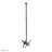 Prelungitor pentru suport TV de tavan Neomounts Extention Pole TV Ceiling mount - Neomounts,  h 107,5 cm - max 100 kg for NM-C440/C440DBLACK, FPMA-C340/C340DBLACK - black