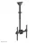 Suport TV de tavan Neomounts TV-Ceiling Mount for 32-60” - Neomounts, Tilt and Swivel, max 50 kg, Monitor/TV mount ceiling 1 screen, VESA 200x200-400x400, h 56-91 cm, suitable for sloped ceiling, black