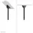 Suport TV de tavan Neomounts TV-Ceiling Mount for 32-60” - Neomounts, Tilt and Swivel, max 50 kg, Monitor/TV mount ceiling 1 screen, VESA 200x200-400x400, h 56-91 cm, suitable for sloped ceiling, black