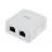 Priza Krone 2xRJ45 Surface mount box 8P8C/FTP CAT.5e/KRONE, NCAC-2F5E-01