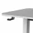 Masa de birou Cougar Gaming Electric Desk Cougar E-Star 140, Width 1400mm, Depth 600mm, Heigh 720-1170mm WHITE