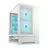 Carcasa fara PSU Cougar Case ATX Cougar OmnyX White w/o PSU 2x160front 2x160rear PWM ARGB fans Glass: Top & Side, RGB Hub 4xUSB3.0 2xUSB-C21x2.5" 2x3.5" RGB Button, White