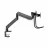 Diverse GEMBIRD Table/desk 2-display mounting "MA-DA2-04" Gembird, (rotate,tilt,swivel), 17”-32”,up to 8 kg,VESA:75x75,100x100