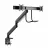 Diverse GEMBIRD Table/desk 2-display mounting "MA-DA2-04" Gembird, (rotate,tilt,swivel), 17”-32”,up to 8 kg,VESA:75x75,100x100