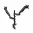 Разное GEMBIRD Table/desk 2-display mounting "MA-DA2P-02" Gembird (rotate,tilt,swivel),17”-32”,up to 9 kg,VESA:75x75,100x100