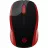 Mouse HP 200, Compact, 3 buttons, Ambidextrous, 78g., 2xAAA, 2.4 GHz, Black/Red, Tip de conexiune: Fără fir, Sursă de alimentare: Baterie, Receptor USB Tip senzor tactil: Optical, Rezoluție Tracking maximă: 1000 dpi