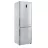 Холодильник DAEWOO Frigider Daewoo DNF-310MEX-1 310L (86L+224L), 188cm, Total No Frost, clasa E, inox, decongelare automata, Super Freeze, control electronic, iluminare LED, raft pentru sticle, usi reversibile