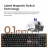 Клавиатура Keychron K10 HE QMK с магнитными переключателями (K10H-F1), специальная серия, алюминиево-деревянный корпус, полноразмерная раскладка, RGB-подсветка, магнитные переключатели Gateron Double-Rail Magnetic Nebula, возможность горячей замены, 2,4 ГГц и Bluetooth, USB Type-C, геймерская.