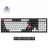 Игровая клавиатура Keychron Keychron Q6 HE QMK Wireless Custom Full-Metal Mechanical Keyboard (Q6H-M1), Carbon Black, Full Size layout, Knob, RGB Backlight, Gateron Double-Rail Magnetic Nebula Switch, Hot-Swap, 2.4GHz&Bluetooth, USB Type-C, gamer (tastatura/клавиатура)