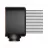 Uscator de par Dyson Hair Hot Air Styler set Dyson HS08 Airwrap i.d Curly+Wavy Amber silk / Pink champagne (142899-01)