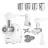 Masina de tocat carne ZELMER Meat Mincer Zelmer ZMM4050B