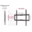 Suport perete BARKAN Wall Mount Barkan ''E307'' Black 13" - 65" Fixed, max.50kg, VESA mm: up to 400x400mm