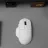 Mouse wireless Keychron M7, DPI Range 100-26000, 650 IPS, Polling Rate 1000 Hz (2.4 GHz/Bluetooth/Wired mode), Battery 600 mAh, USB Type-C, White, Tip senzor: Optic, Numărul de butoane: 6, Rată de reîmprospătare: 1000 Hz