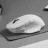 Mouse wireless Keychron M7, DPI Range 100-26000, 650 IPS, Polling Rate 1000 Hz (2.4 GHz/Bluetooth/Wired mode), Battery 600 mAh, USB Type-C, White, Tip senzor: Optic, Numărul de butoane: 6, Rată de reîmprospătare: 1000 Hz