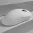 Mouse wireless Keychron M7, DPI Range 100-26000, 650 IPS, Polling Rate 1000 Hz (2.4 GHz/Bluetooth/Wired mode), Battery 600 mAh, USB Type-C, White, Tip senzor: Optic, Numărul de butoane: 6, Rată de reîmprospătare: 1000 Hz