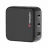Incarcator VERBATIM USB Charger VERBATIM Mini GaN Charger with Display 100W, 3 output ports: 2 x USB-C PD up to 100W,  1 x USB-A QC 3.0 up to 30W, US plug with EU and UK adaptors, fireproof material, black