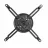 Suport perete GEMBIRD Ceiling Mount Gembird "CM-B-01" Black, 380 ~ 580 mm, max.load 13kg