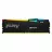 Модуль памяти KINGSTON 16GB DDR5-6000MHz, FURY Beast RGB (KF560C36BBE2A-16), CL36-44-44, 1.35V, AMD EXPO 1.1/Intel XMP 3.0, Black