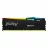 Модуль памяти KINGSTON 16GB DDR5-6000MHz, FURY Beast RGB (Kit of 2x8GB) (KF560C36BBEAK2-16), CL36-38-38, 1.35V, AMD EXPO 1.0/Intel XMP 3.0, Black