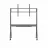 Suport perete REFLECTA Display/TV Mobile Stand 100M-12060 black; 1 Shelf; 60-110";TV 120kg; Shelf 3kg; Height Adjust. by Motor incl. RemoteControl