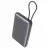 Baterie externa universala Proove Power Bank Magnetic 10000mAh Proove Moon Rock 22.5W With Integrated Charging Cable Type-C, Gray