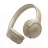 Casti cu fir si microfon JBL Headphones Bluetooth JBL T530BT, Beige, On-ear