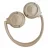 Casti cu fir si microfon JBL Headphones Bluetooth JBL T530BT, Beige, On-ear