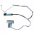 Шлейф для матрицы LENOVO Шлейф матрицы для ноутбука Lenovo (G580, G585), LED, connector for the web cam  Lenovo (MB: DIS)  Lenovo (DC02001ES10)