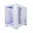 Carcasa fara PSU 1STPLAYER MV5-TP WHITE, mATX w/o PSU, Double-Sided tempered glass Front & Side panels, FB7R-W ARGB fan (2 front side), FB7-W ARGB fan (1rear), MB Synchro, 2x2.5”/1x3.5”, 240mm Front/Top Cooling, SPCC 0.5mm, USB 3.0*2, HD AUDIO, Bottom Mount PSU, White
