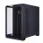 Carcasa fara PSU 1STPLAYER 1STPLAYER RT7 BLACK, ATX w/o PSU, Tempered glass on three sides, LED display monitors CPU/RAM/Temp, FC7R ARGB fan (3Bottom), FC7(Rear), MB Synchro, 2.5” SSD*3 / 3.5” HDD*2, 1xType-C, 1xUSB3.0, HD AUDIO, Support 360mm Front, SPCC 0.6mm, Black