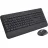Kit (keyboard+mouse) LOGITECH Slim Solar+ For Business Wireless Keyboard, Self-charged by renewable solar energy, 2.4GHZ / BT - GRAPHITE, USB-C, US INT'L