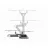 Suport perete GEMBIRD TV-Wall Mount for 23-42”- Gembird ”WM-42ST-01”, up to 13 degrees tilting, up to 180 degrees swivel, max. 20 kg, distance TV to Wall: 56-300 mm, max. VESA  200 x 200, Black
