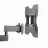 Suport perete GEMBIRD TV-Wall Mount for 23-42”- Gembird ”WM-42ST-01”, up to 13 degrees tilting, up to 180 degrees swivel, max. 20 kg, distance TV to Wall: 56-300 mm, max. VESA  200 x 200, Black