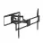 Suport perete GEMBIRD Wall Mount  Gembird "WM-105ST-01" Black 50"-105", 75kg, VESA:up 900x600, Wall dist:78 ~ 644 mm