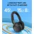 Casti cu fir si microfon EDIFIER Edifier W800BT SE black Wireless Over-Ear Headphones, Bluetooth V5.4, SBC, 40mm dynamic driver, up 45 hours playtime, Fast charge, USB-C (audio), Edifier Connect app, multipoint connection, foldable