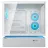 Carcasa fara PSU Cougar CFV235 w/o PSU, 2x120mm, ARGB PWM, TG: Front & Side, 2xUSB3.0, 1xUSB-C, 1x2.5", 2x3.5", RGB Button, White